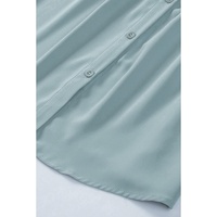 Azura Exchange Button Up Puff Sleeve Blouse - XL thumbnail