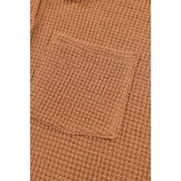 Azura Exchange Waffle Knit Button Up Casual Shirt - M thumbnail