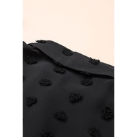 Azura Exchange Polka Dot Long Sleeve Button Shirt - S thumbnail