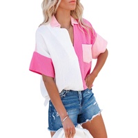 Azura Exchange Color Block Polo Shirt - L thumbnail