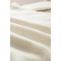 White Snowflake Christmas Tunic Sweater - S thumbnail