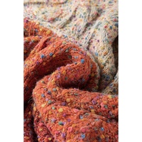 Multicolour Colorful Confetti Wool Ball Knitted Sweater - S thumbnail