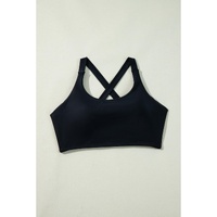 Black Crossover Bikini Tank and Skort Swimwear - 2XL thumbnail