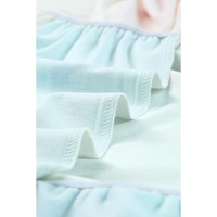 Azura Exchange Multicolor Striped Color Block Tiered Mini Dress - M thumbnail