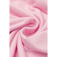 Pink V Neck Hidden Pocket Splits Maxi T-shirt Dress - M thumbnail