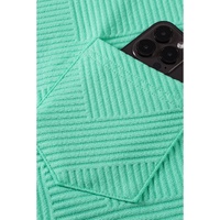 Mint Green Textured Cap Sleeve T Shirt Dress - S thumbnail