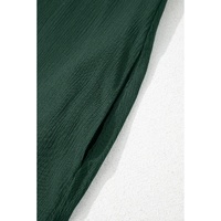Duffel Green Spaghetti Straps Pocketed Slouchy Maxi Dress - L thumbnail