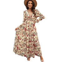 Azura Exchange Ruffle Tiered Maxi Dress - M thumbnail