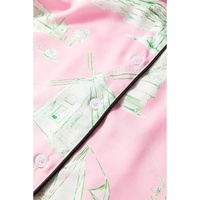 Pink Holiday Resort Short 2pcs Pajama Set - XL thumbnail