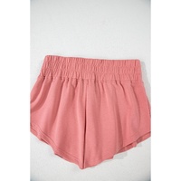 Blossom 2pcs Cropped Tee and Ruffle High Waist Skort Set - L thumbnail
