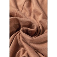 Dusty Pink Ruffled Shirred Wide Leg Sleeveless Jumpsuit - L thumbnail