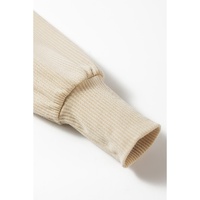 Apricot Ribbed Balloon Sleeve Bodysuit - XL thumbnail