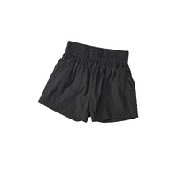 Azura Exchange Elastic High Waist Side Pockets Shorts - L thumbnail