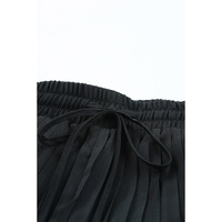 Azura Exchange Pleated Drawstring Waist Shorts - M thumbnail