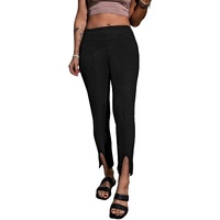Azura Exchange High Waist Slit Leggings - S thumbnail
