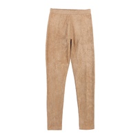 Azura Exchange High Waist Faux Suede Skinny Leggings - XL thumbnail