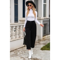 Azura Exchange High Waist Straight Leg Pants - 8 US thumbnail