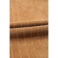 Grapefruit Orange Checkered Corduroy Flare High Waist Pants - L thumbnail