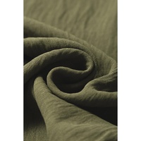 Jungle Green Solid Color Buttoned Straight Leg Overall - M thumbnail