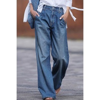 Azura Exchange Relaxed Fit Denim Trousers - 10 US thumbnail