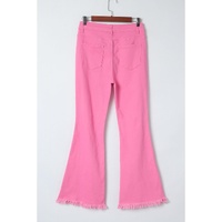 Azura Exchange Vintage Flare Leg Ripped Raw Hem Jeans - 8 US thumbnail