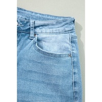 Myosotis High Rise Shift Slit Leg Straight Jeans - 14 US thumbnail