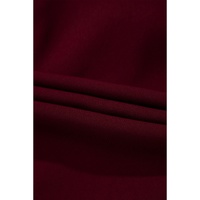 Red Dahlia Collar Tab Sleeve Zip Up Flap Detail Jacket - L thumbnail
