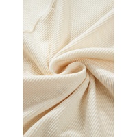 Apricot Plus Size Floral Patchwork Ribbed Puff Sleeve Top - 3X thumbnail