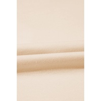 Beige Star Shape Studded Crew Neck Plus Size T Shirt - 3X thumbnail