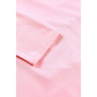 Pink Plus Size Taupe Chevron Hooded Top - 4X thumbnail