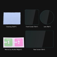 Tempered Glass Film Set for Dji Action 3 - 3-in-1 Protection for Front and Back Screens and Lenses thumbnail