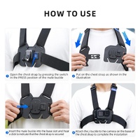 Action Camera Chest Strap Mount Belt thumbnail