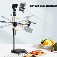 Desktop Photography Stand Kit with Mushroom Fill Light - 90W 155Mm thumbnail