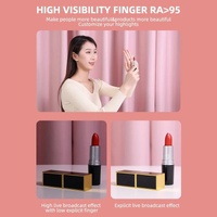 Full-screen Selfie Ring Light Tripod Set for Live Stream - 210cm Height - 55Cm Bracket thumbnail