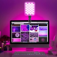 5w Mobile Phone Fill Light with Screen for Live Broadcast and Pocket Light thumbnail