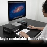 Vaydeer Desktop Monitor Stand with Increased Storage Capacity thumbnail