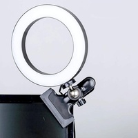 Adjustable 6 Led Ring Light with Strong Clip - 2m Desktop Computer Clip Light thumbnail
