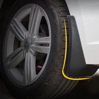 4 Pcs Car Auto Semi-Rigid Pvc Splash Flaps Fender Guard For Audi A4L 2016 Version thumbnail