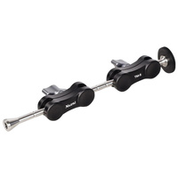 Versatile Dual Ballhead Magic Arm For Camera And Monitor Mounting - Tm-3 thumbnail