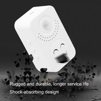 Entrance Voice Broadcaster - Small Horn Sensor For Doorbell Use - Battery Square thumbnail