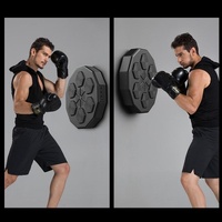 Smart Wall-Mounted Boxing Trainer With Adult Gloves - With Adult Red Gloves thumbnail
