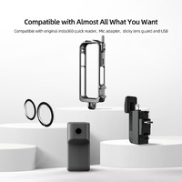 Amagisn Metal Rabbit Cage Protective Frame - Insta360 X3 - Only Cage thumbnail