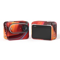 Carbon Fiber Style Body Sticker for Insta360 Go 3 Action Camera - Graffiti thumbnail
