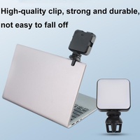 Portable 64-led Video Conference Laptop Light - Clip + Tripod Set thumbnail