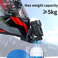 Universal Motorcycle Helmet Mount for Gopro Dji and Sjcam Cameras - Set 2 thumbnail