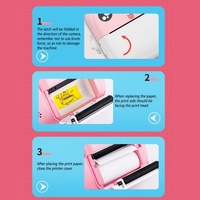 Instant Camera with Thermal Printer and Hd Video - Blue 16g - Standard Pink thumbnail