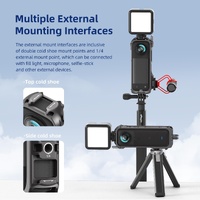 Amagisn Metal Protective Housing for Insta360 X4 with 2 Claws and Rabbit Cage thumbnail