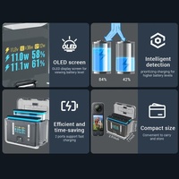 Smart Dual Charging Box for Insta360 X4 Camera thumbnail
