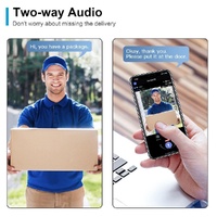 Wireless Wifi Video Doorbell With Night Vision And Ai Recognition - 720P - Without Battery thumbnail