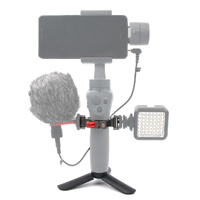 Compact Tripod Mount for Dji Mobile 2 with Flashlight Extension thumbnail